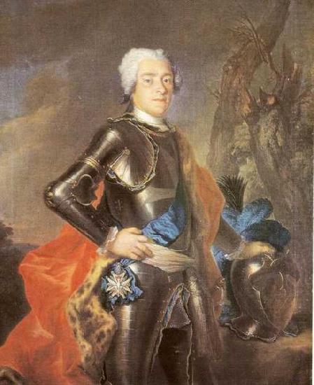 Portrait of Johann Georg, Chevalier de Saxe, Louis de Silvestre